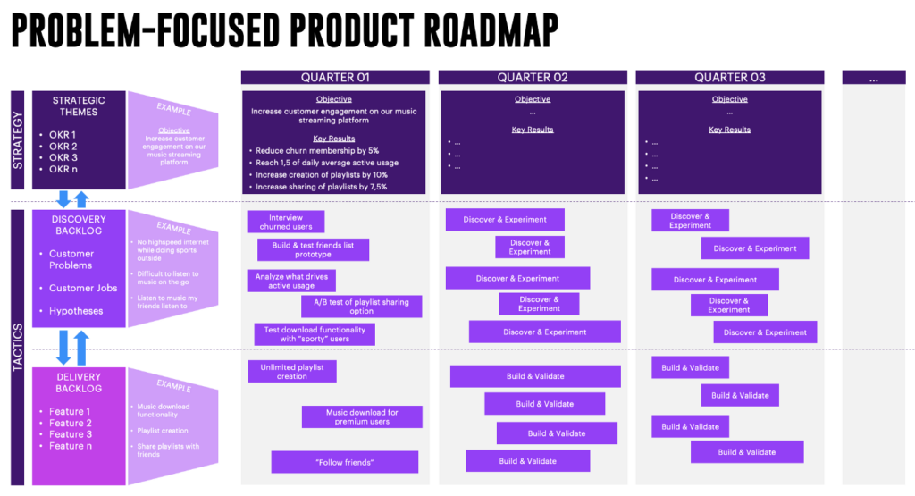 problem-focused roadmap